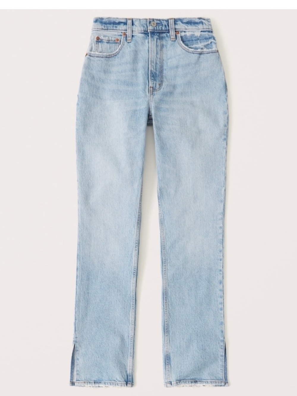 Abercrombie & Fitch The 90's Straight Ultra High Rise